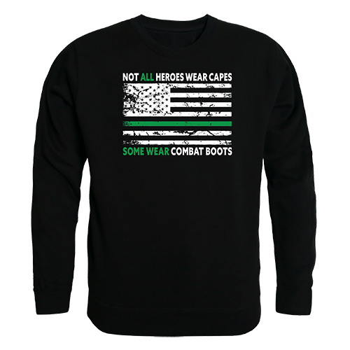 Not All with TGL Graphic Crewneck Sweatshirt, Black - Extra Large