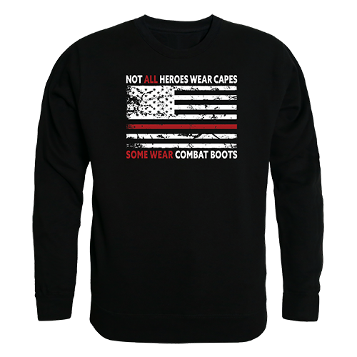 Not All with TRL Graphic Crewneck Sweatshirt, Black - Extra Large