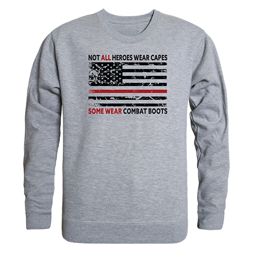 Not All with TRL Graphic Crewneck Sweatshirt, Heather Grey - Small