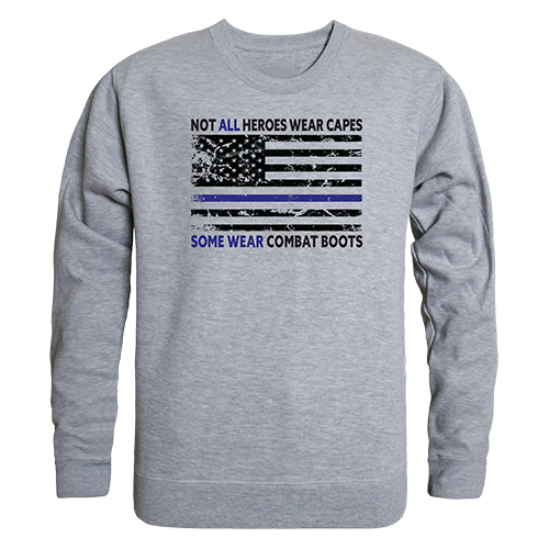 Not All with TBL Graphic Crewneck Sweatshirt, Heather Grey - Small