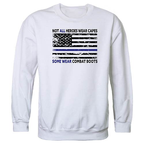 Not All with TBL Graphic Crewneck Sweatshirt, White - Large