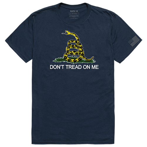 Gadsden Tactical Graphic T-shirt, Navy - Medium