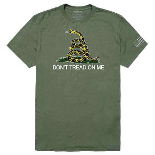 Gadsden Tactical Graphic T-shirt, Olive - Medium