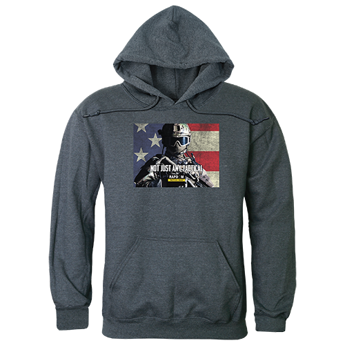 Not Just Any Graphic Pullover Sweatshirt, Heather Charcoal - Medium