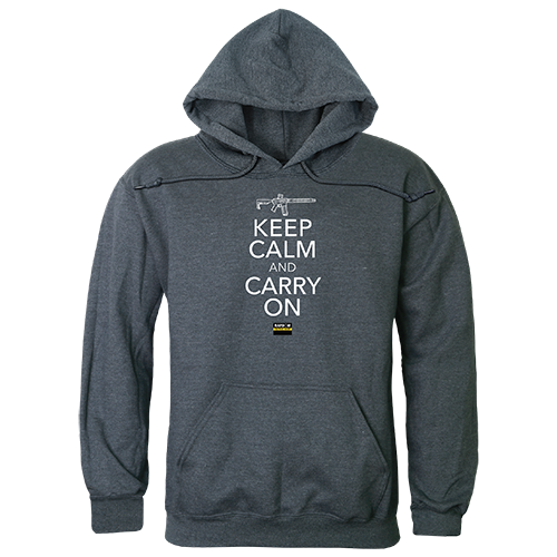 Carry on Graphic Pullover Sweatshirt, Heather Charcoal - Medium