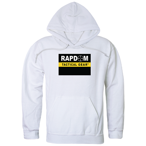 Rapdom Graphic Pullover Sweatshirt, White - Small