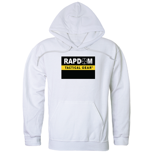 Rapdom Graphic Pullover Sweatshirt, White - Medium