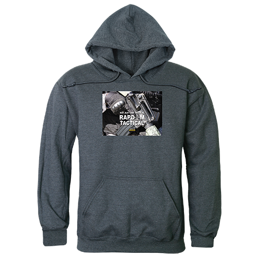 Rapdom 2 Graphic Pullover Sweatshirt, Heather Charcoal - Medium