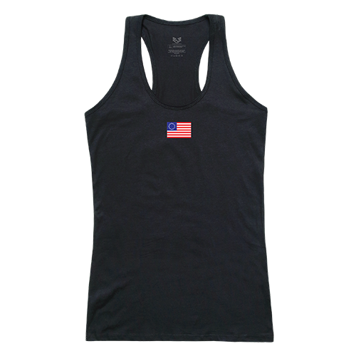 Betsy Ross 1 Graphic Tank Top, Black - Extra Large
