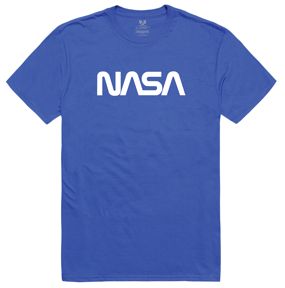 Worm Graphic T-Shirt, Royal - Medium