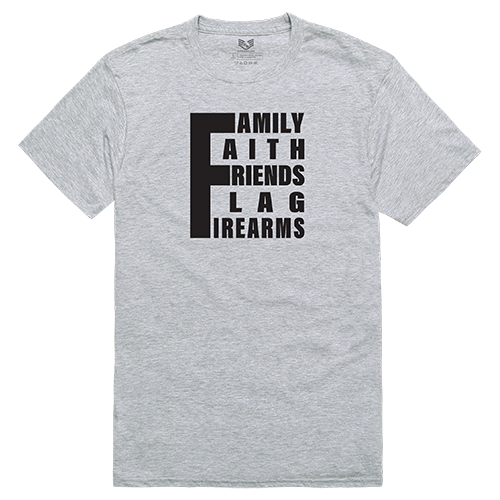 5 Things YDMW 1 Relaxed Graphic Tee Shirt, Heather Gray - Medium