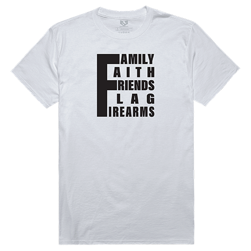 5 Things YDMW 1 Relaxed Graphic Tee Shirt, White - Medium