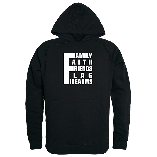 RS4-U11-BLK-03 5 Things YDMW 1 Graphic Pullover Sweatshirt, Black - Large