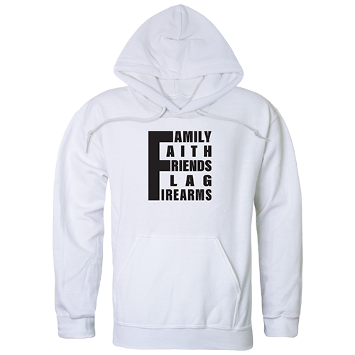 RS4-U11-WHT-04 5 Things YDMW 1 Graphic Pullover Sweatshirt, White - Extra Large