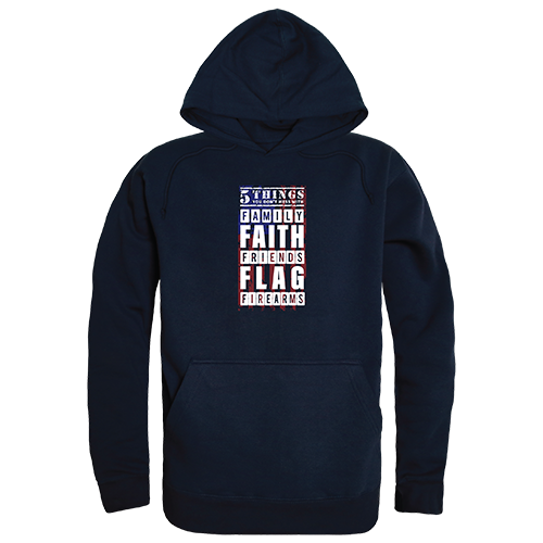 5 Things YDMW 2 Graphic Pullover Sweatshirt, Navy - Medium