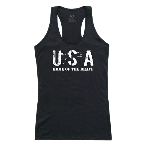 Hot Brave Graphic Tank Top, Black - Medium