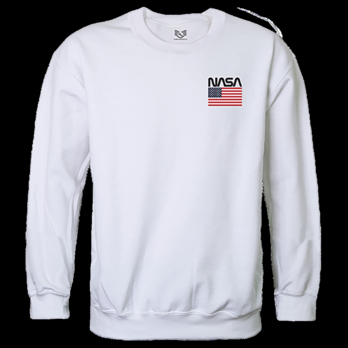 Worm 1 Graphic Crewneck Sweatshirt, White - Medium