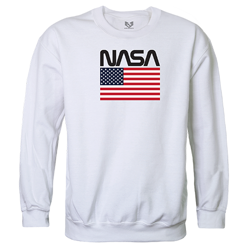 Worm 2 Graphic Crewneck Sweatshirt, White - Large