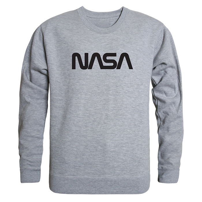 Worm Graphic Crewneck Sweatshirt, Heather Gray - 2XL