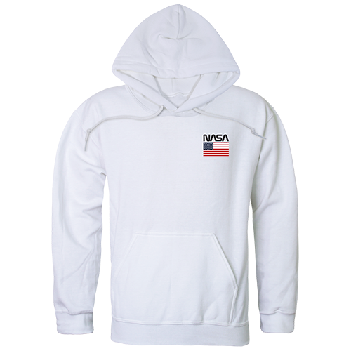 Worm 1 Graphic Pullover Hoodie, White - Small