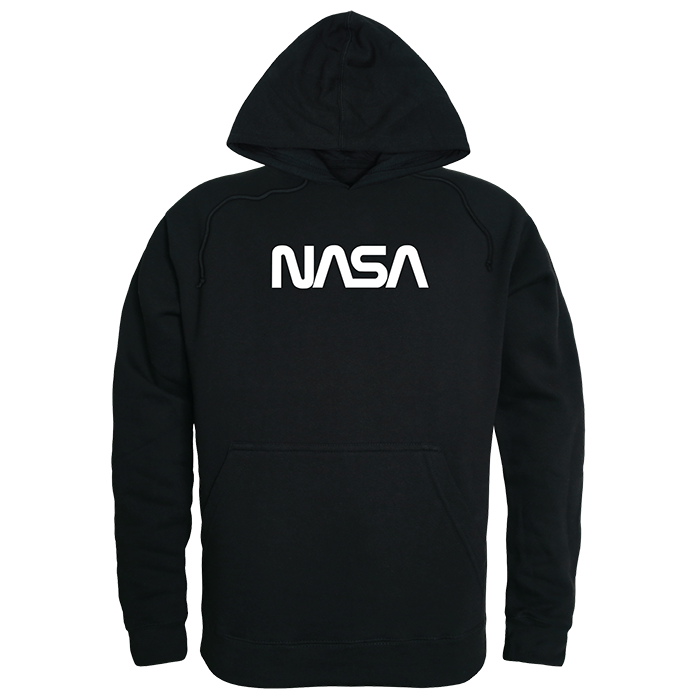 Worm Graphic Pullover Hoodie, Black - 2XL