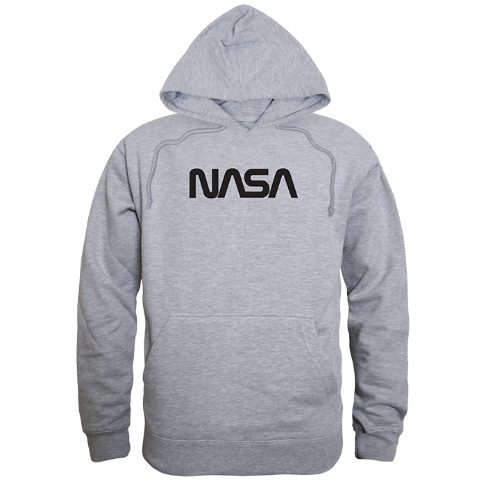 Worm Graphic Pullover Hoodie, Heather Gray - Small