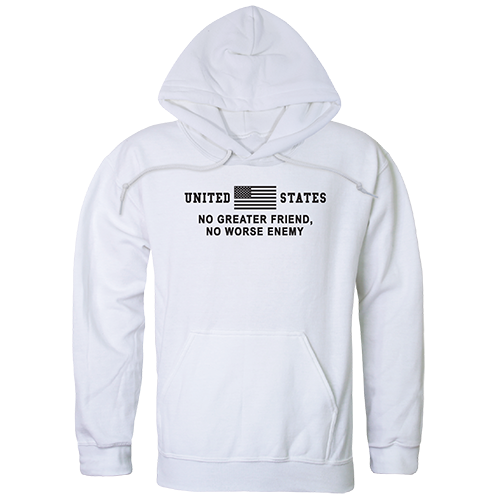 No Greater Graphic Pullover Sweatshirt, White - Small