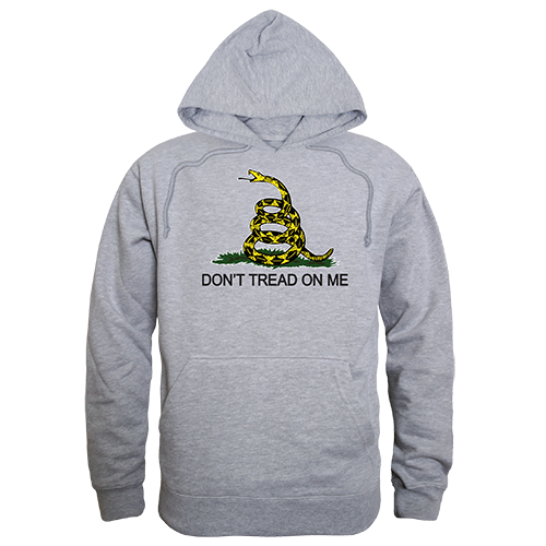 Gadsden Graphic Pullover Sweatshirt, Heather Gray - Small