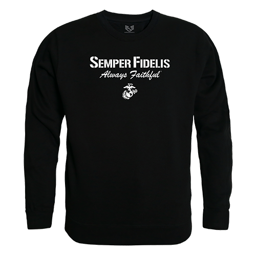 Faithful 2 Graphic Crewneck Sweatshirt, Black - Extra Large