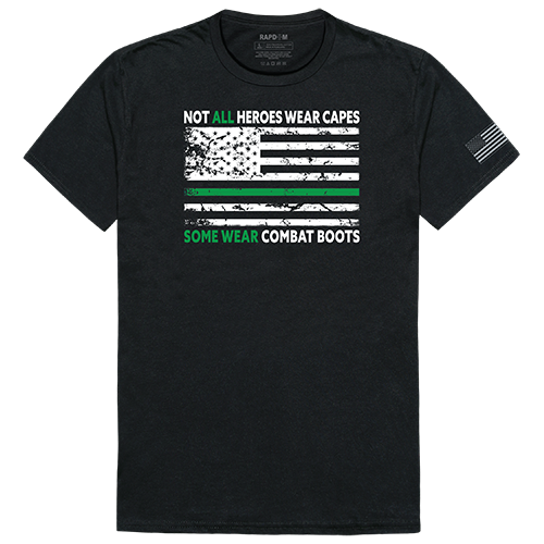 Not All with TGL Tactical Graphic Tee Shirt, Black - Medium