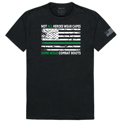 Not All with TGL Tactical Graphic Tee Shirt, Black - 2XL
