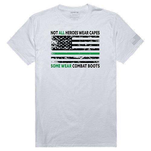 Not All with TGL Tactical Graphic Tee Shirt, White - Medium