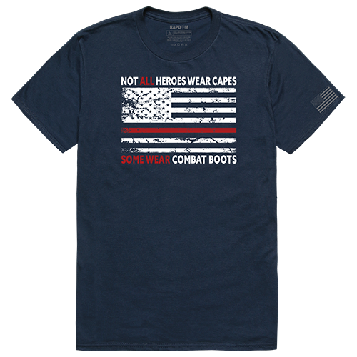 Not All with TRL Tactical Graphic Tee Shirt, Navy - 2XL