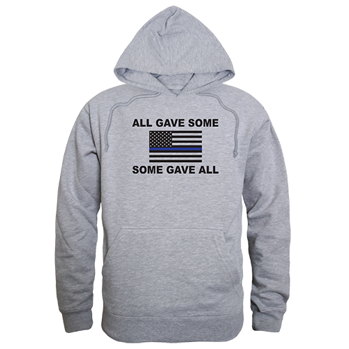 All Gave Some Graphic Pullover Sweatshirt, Heather Gray - Medium