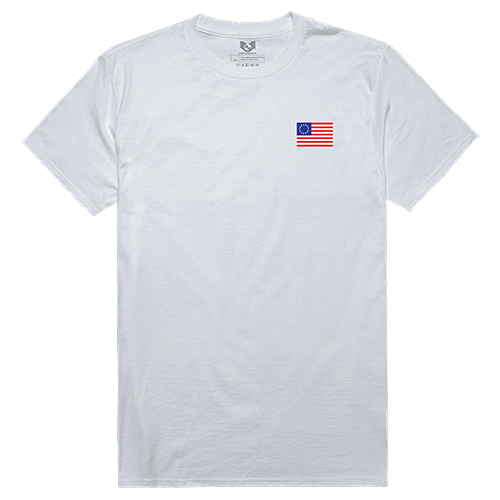 Betsy Ross 1 Relaxed Graphic Tee Shirt, White - Large