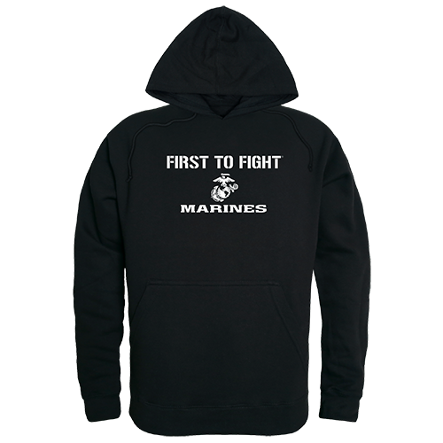 First 1 Graphic Pullover Sweatshirt, Black - Small