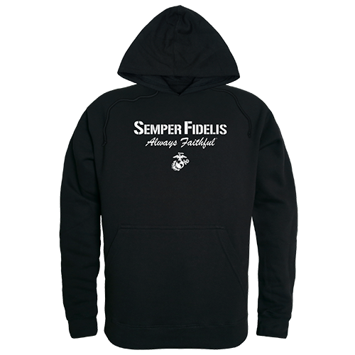 RS4-M04-BLK-01 Faithful 2 Graphic Pullover Sweatshirt, Black - Small