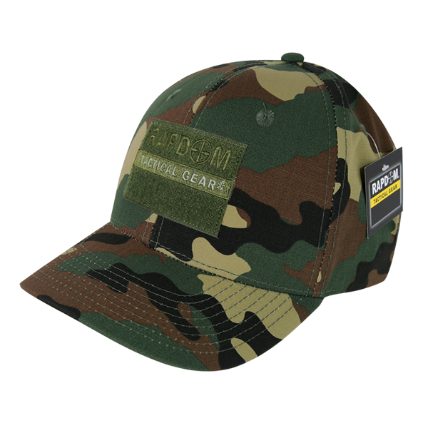 RDT Graphic Ripstop Cap, Woodland - One Size