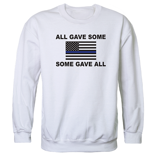 All Gave Some Graphic Crewneck Sweatshirt, White - 2XL