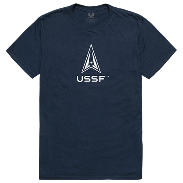 US Space Force3 Relaxed Graphic T-Shirt, Navy - Small