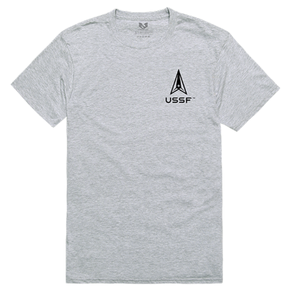 US Space Force5 Relaxed Graphic T-Shirt, Heather Grey - Medium