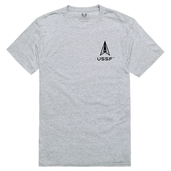 US Space Force5 Relaxed Graphic T-Shirt, Heather Grey - Large