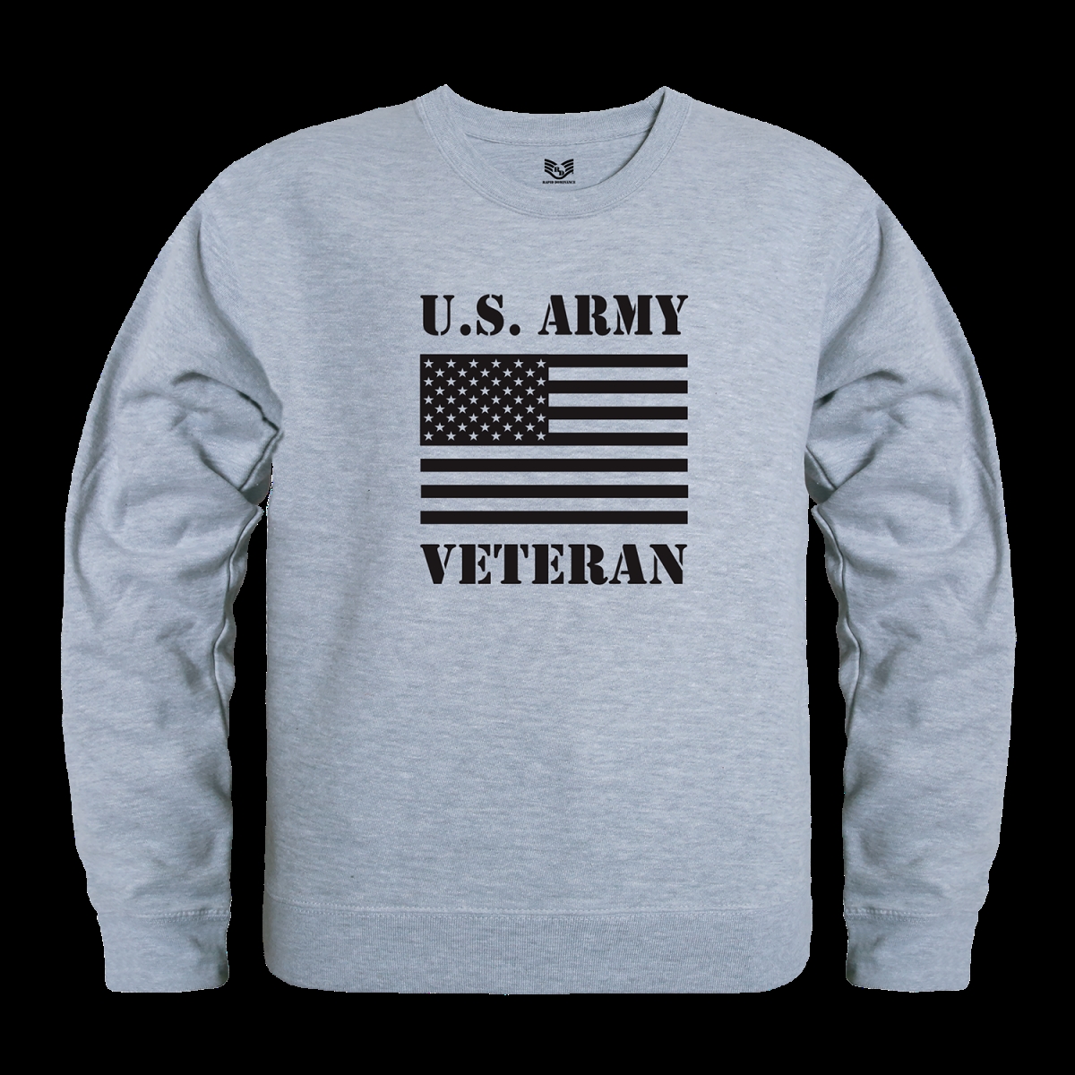 US Army 30 Graphic Crewneck Sweatshirt - Heather Grey - Medium