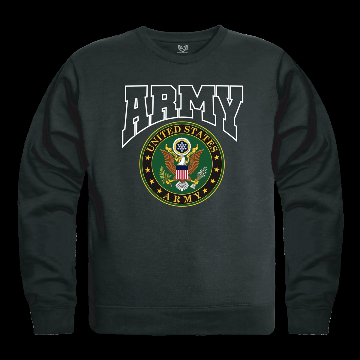 US Army 31 Graphic Crewneck Sweatshirt - Black - Medium