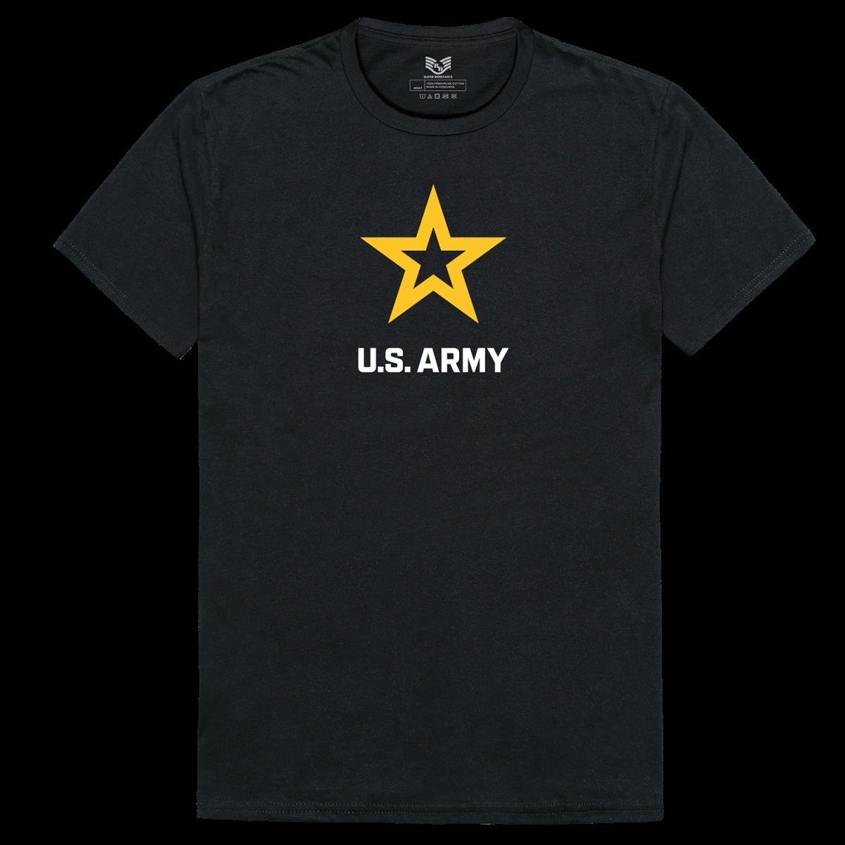 US Army 33 Relaxed Graphic T-Shirt - Black - Large
