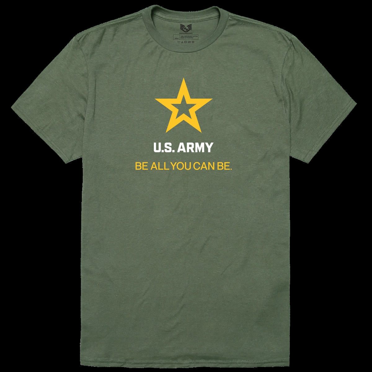 US Army 42 Relaxed Graphic T-Shirt - Olive - Medium