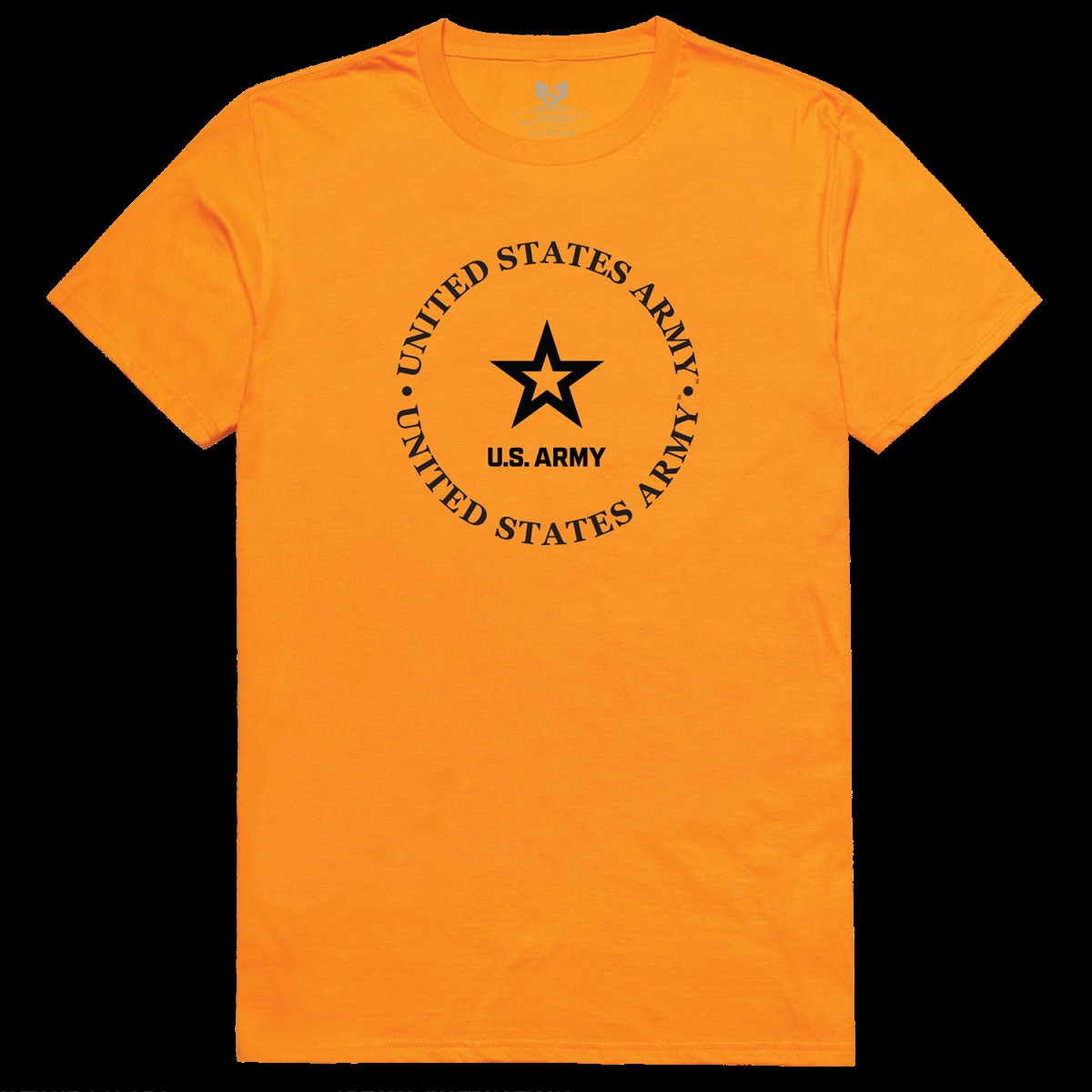 US Army 43 Relaxed Graphic T-Shirt - Gold - Large