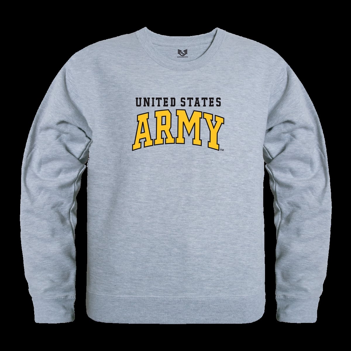 US Army 1 Graphic Crewneck Sweatshirt - Heather Grey - Large
