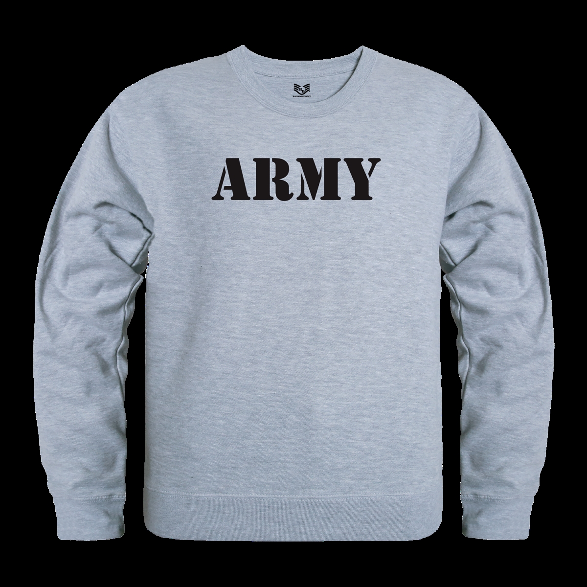 US Army 20 Graphic Crewneck Sweatshirt - Heather Grey - 2X