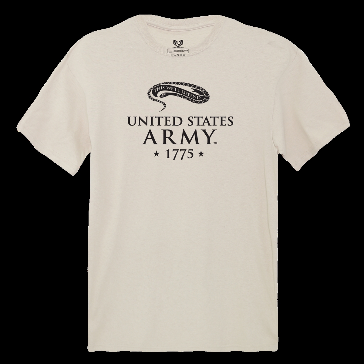 Army 5 Relaxed Graphic T-Shirt - Sand - Medium